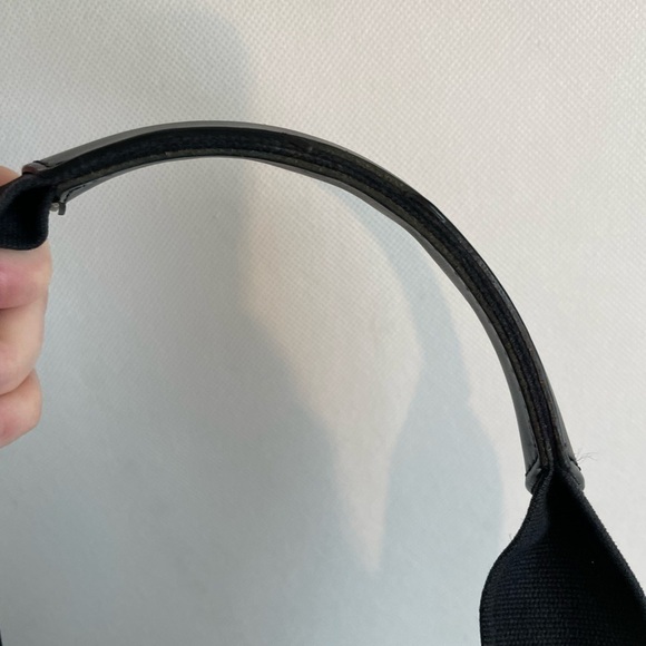 ALEXANDER WANG Black Canvas Leather Tote Bag large - Picture 6 of 10